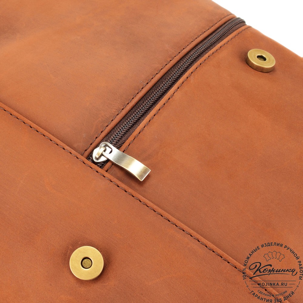 Кожаный рюкзак "Голландия New" (коричневый крейзи)